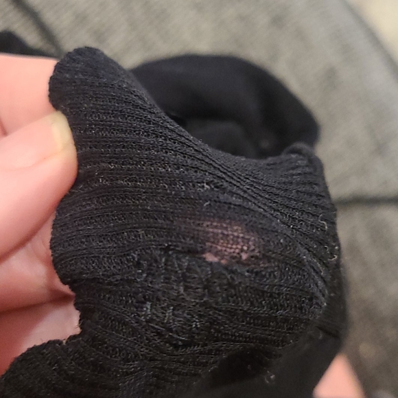 Aritzia Wilfred blk plunge neck dress - Picture 7 of 8